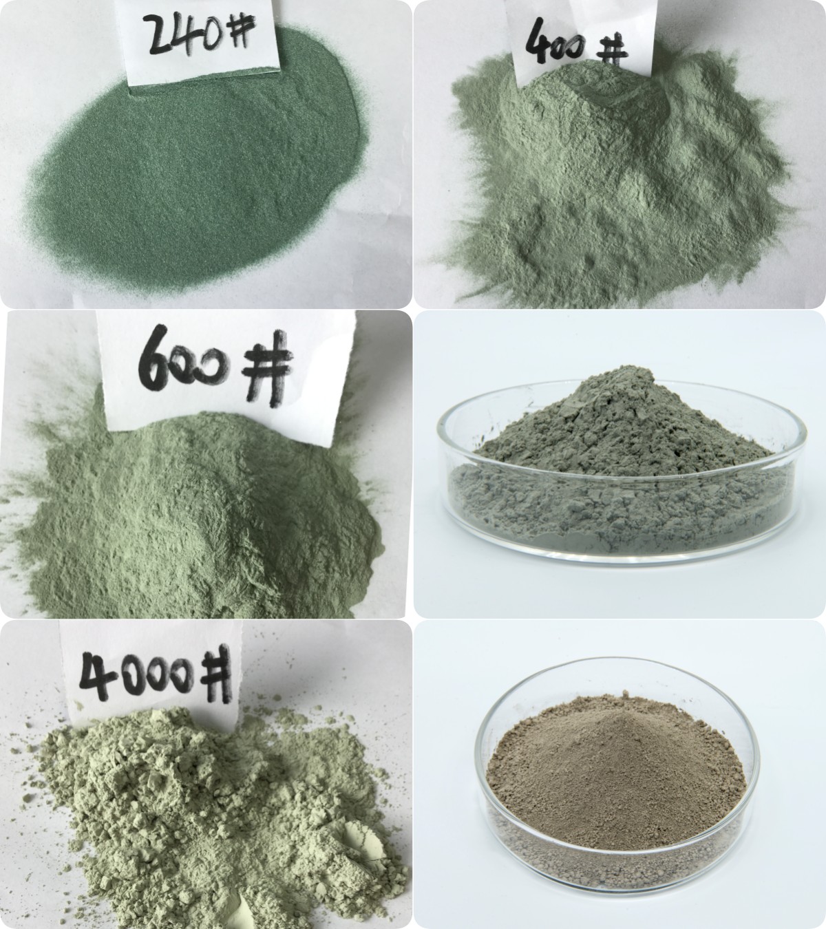 绿碳化硅6000#目用于树脂修刀板原料